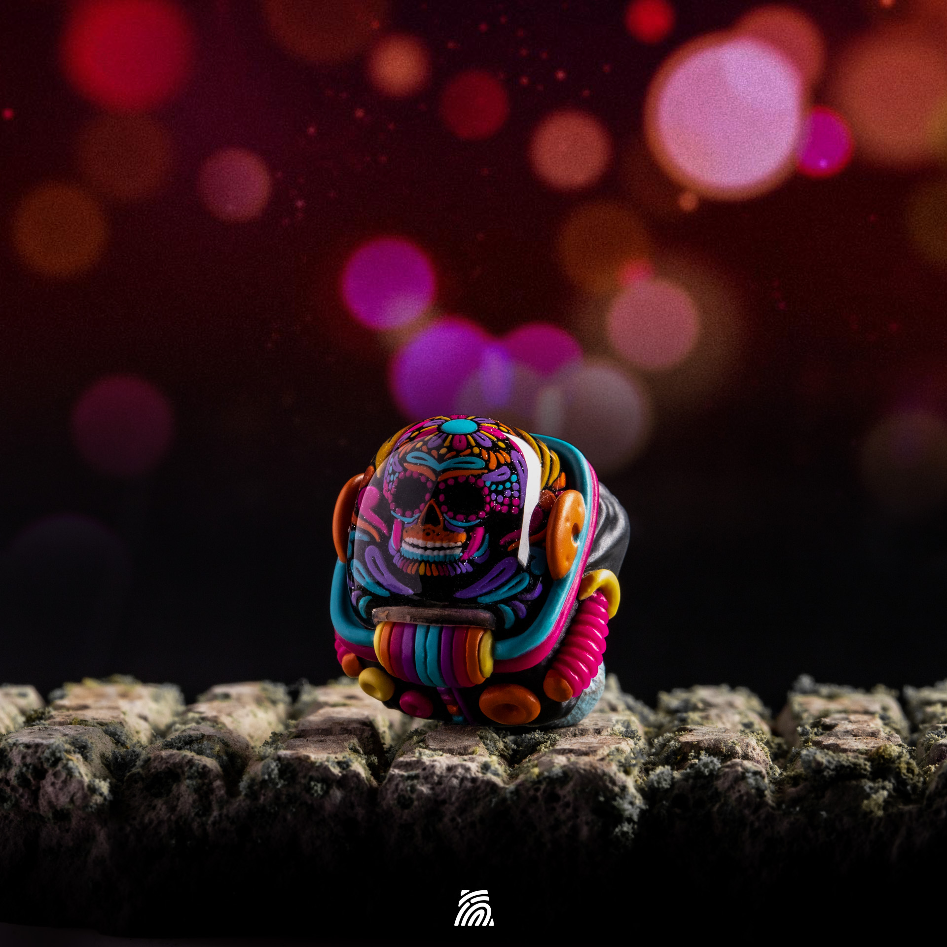 Artisan keycap- Eldamar Mictlan